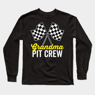 Grandma Pit Crew Long Sleeve T-Shirt